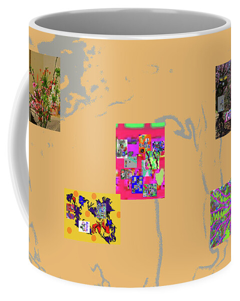  Coffee Mug featuring the digital art 2-6-2023x by Walter Paul Bebirian