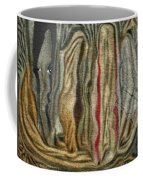 Surreal.photographic Art Coffee Mug featuring the digital art A Stranger in a Strange Land #2 by Kathie Chicoine