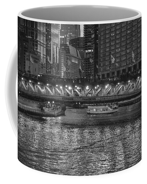 Joshua Mimbs Coffee Mug featuring the photograph Chicago River #2 by FineArtRoyal Joshua Mimbs