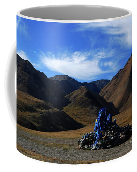 Steppe Peace Coffee Mug featuring the photograph Colors of Countryside #2 by Elbegzaya Lkhagvasuren