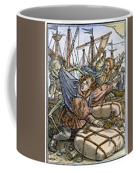 1547 Coffee Mug featuring the photograph Dance Of Death, 1538 #2 by Granger
