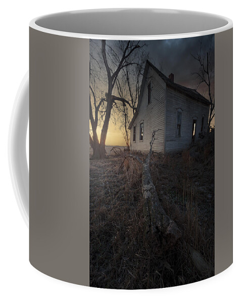 Abandoned House Coffee Mug featuring the photograph Dawn Of The Dead #2 by Aaron J Groen