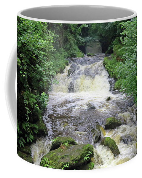 River Coffee Mug featuring the photograph East Lyn River #2 by Tony Murtagh