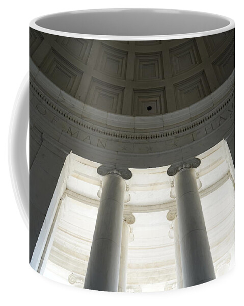  Coffee Mug featuring the photograph Jefferson Memorial #2 by Annamaria Frost