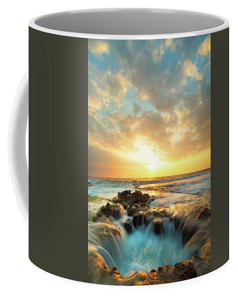 Hawaii Coffee Mug featuring the photograph Kona Sunset by Patrick Campbell