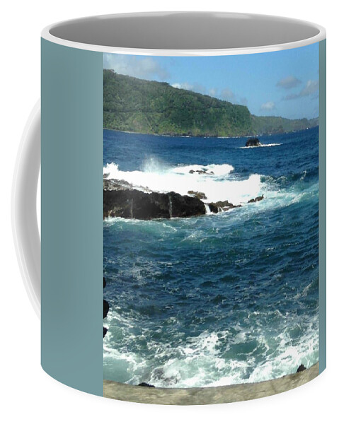  Coffee Mug featuring the painting Lisloffinna by Trevor A Smith