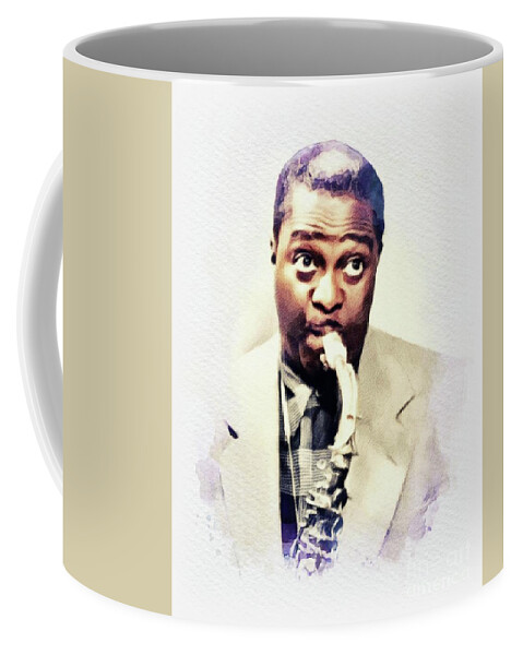 Louis Jordan, Music Legend Coffee Mug by Esoterica Art Agency - Pixels