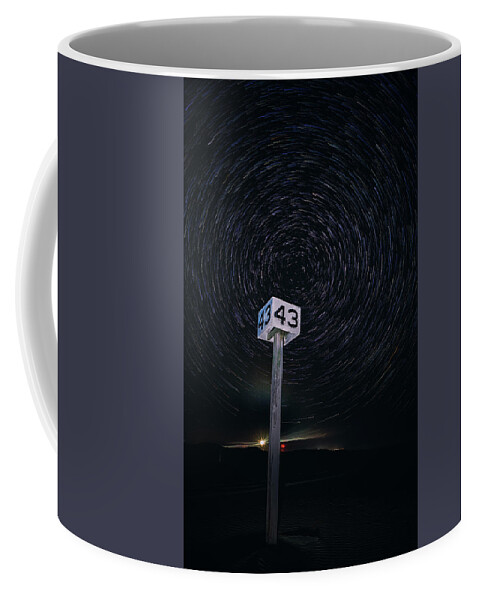 North Carolina Coffee Mug featuring the photograph Night Drive #2 by Robert Fawcett