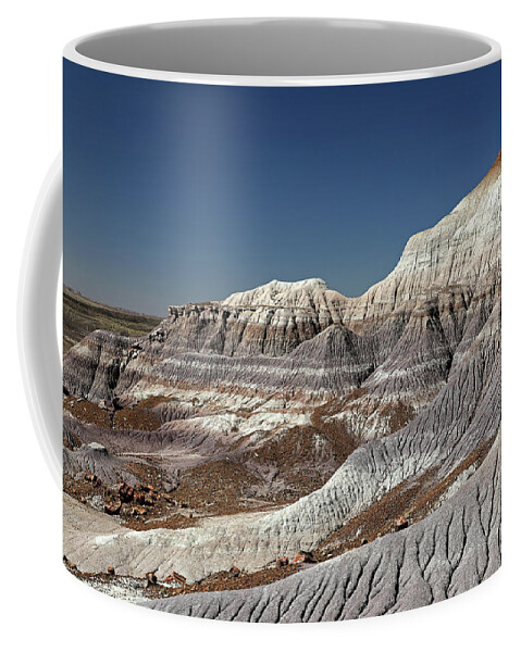Petrified Forest National Park Coffee Mug featuring the photograph Painted Desert - Petrified Forest National Park by Richard Krebs