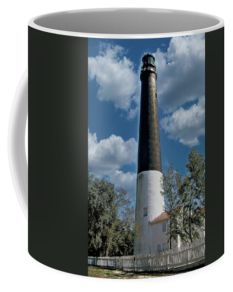 Florida Coffee Mug featuring the photograph Pensacola Lighthouse #2 by Anthony Dezenzio