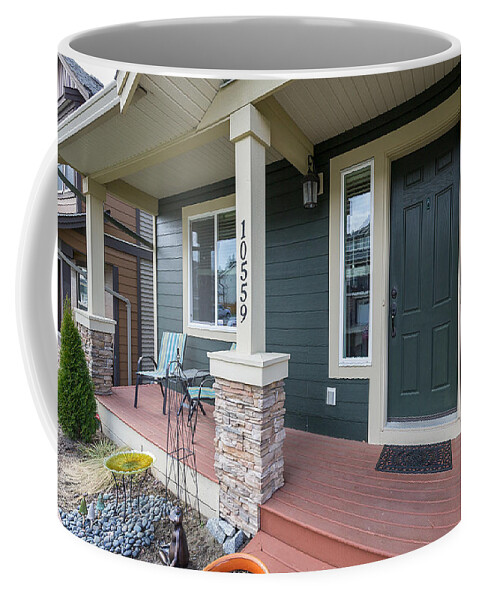 Exterior Coffee Mug featuring the photograph Real Estate / Maple Ridge #2 by Jim Whitley