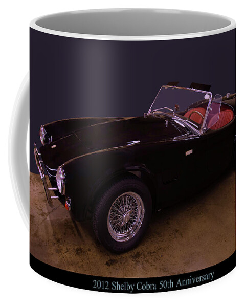 2012 Shelby Coffee Mug featuring the photograph 2012 Shelby Cobra 50th Anniversary by Flees Photos