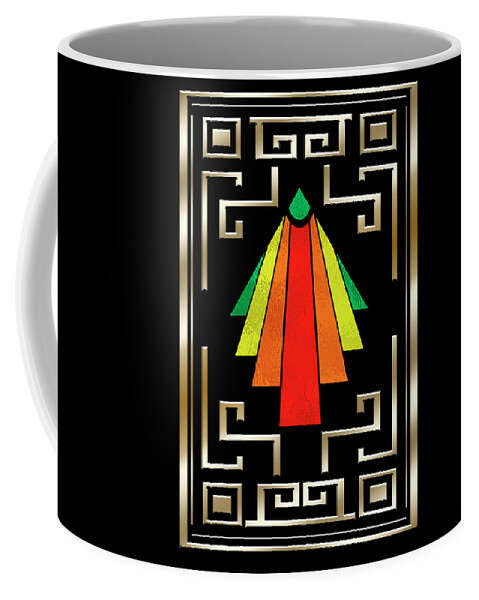 Staley Coffee Mug featuring the digital art Christmas Card by Chuck Staley