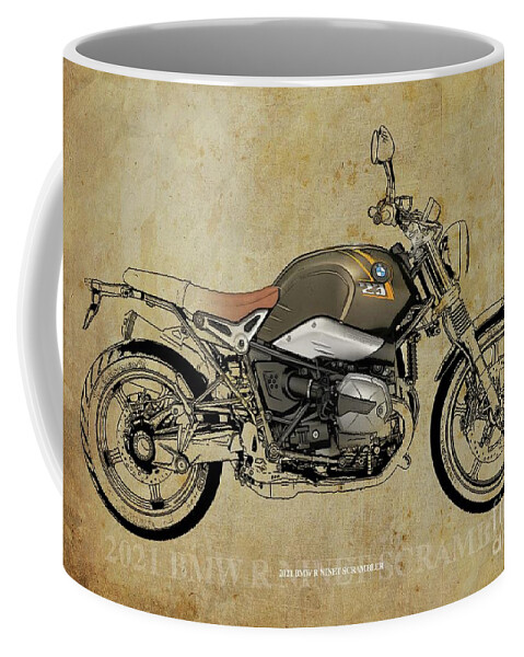 Bmw Motorcycle Travel Enduro F 700Gs Coffee Mug by Lisa Von - Fine Art  America