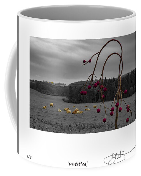Signed Limited Edition Of 10 Coffee Mug featuring the digital art 25 by Jerald Blackstock