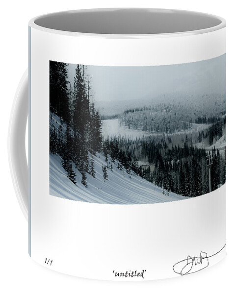 Signed Limited Edition Of 10 Coffee Mug featuring the digital art 27 by Jerald Blackstock
