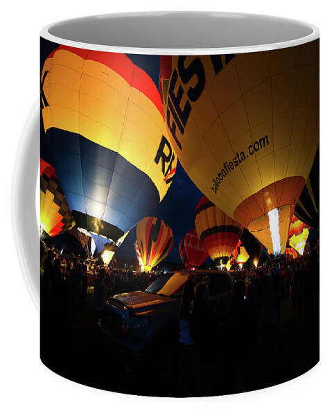 Co Coffee Mug featuring the photograph Balloon Fest #5 by Doug Wittrock