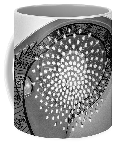 Cheekwood Coffee Mug featuring the photograph Beautiful Chandelier At The Cheekwood Estate and Gardens Nashville Tennessee #4 by Dave Morgan