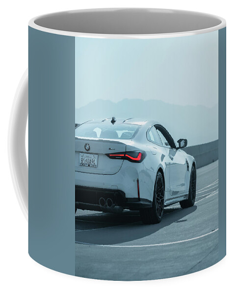 Bmw Coffee Mug featuring the photograph Bmw M4 #3 by David Whitaker Visuals