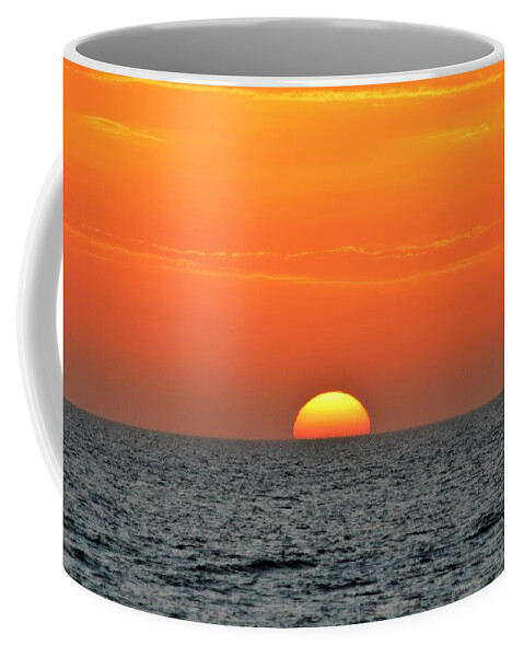  Coffee Mug featuring the photograph Naples Sunset #3 by Donn Ingemie