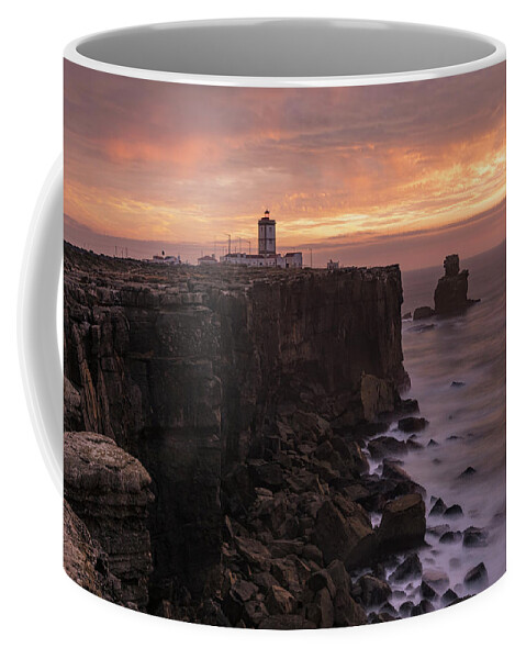 Lighthouse Coffee Mug featuring the photograph Peniche - Portugal #3 by Joana Kruse