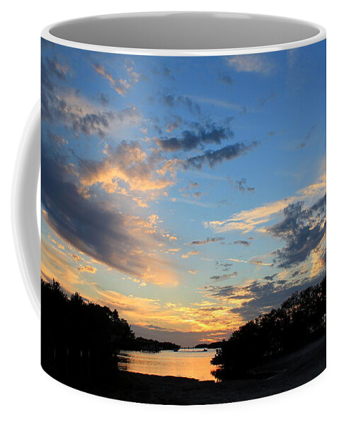 Sunset Coffee Mug featuring the photograph Sunset Sky #3 by Jindra Noewi