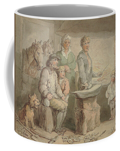 Thomas Gainsborough Coffee Mug featuring the painting Thomas Gainsborough, English, by MotionAge Designs