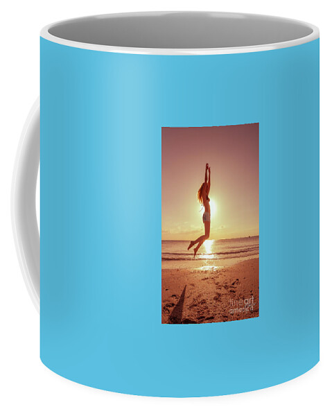Athletic Coffee Mug featuring the photograph 3065 Elisa Naples Beach Florida by Amyn Nasser