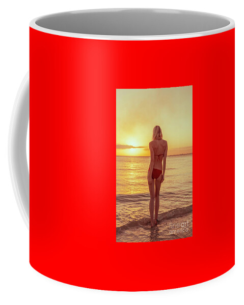 Athletic Coffee Mug featuring the photograph 3696 Elisa Naples Beach Florida by Amyn Nasser