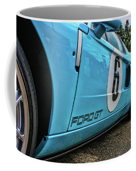 Ford Gt-40 Coffee Mug featuring the photograph Ford GT-40 #3 by Tommy Anderson