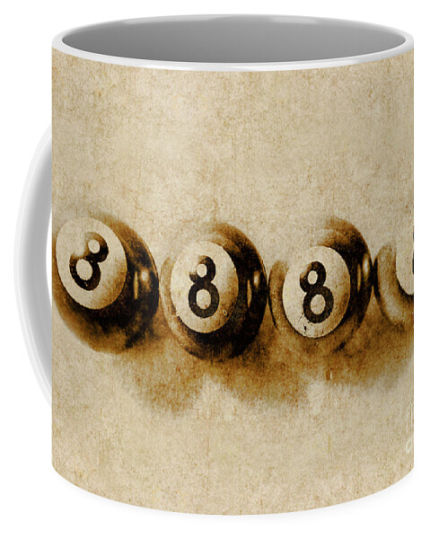 Snooker Coffee Mug featuring the photograph 4 Rounds by Jorgo Photography