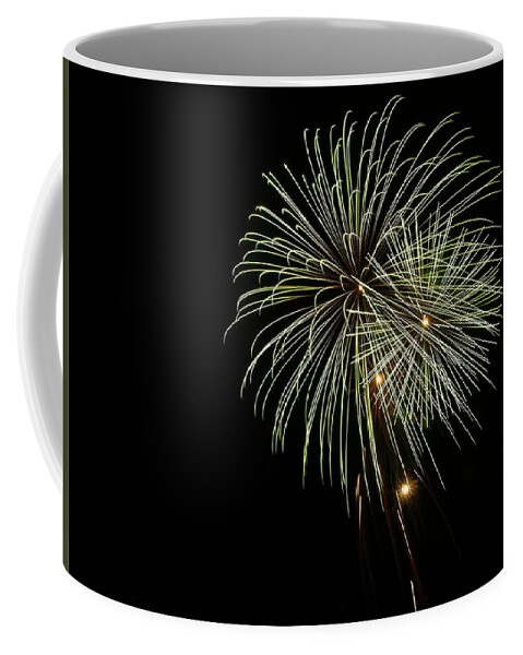 Fireworks Coffee Mug featuring the photograph Fireworks #42 by George Pennington