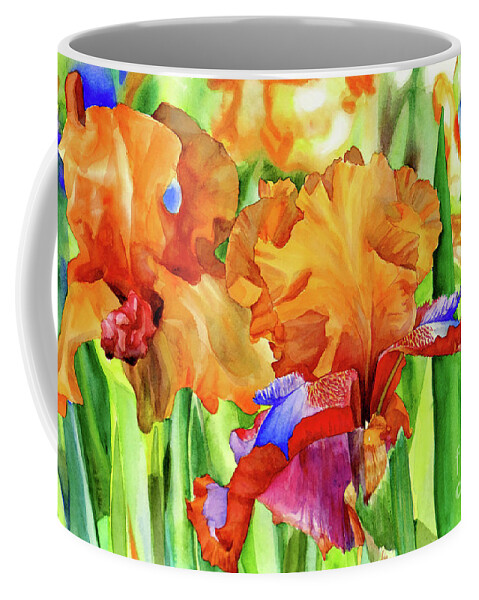 Placer Arts Coffee Mug featuring the painting #438 Garden #438 by William Lum