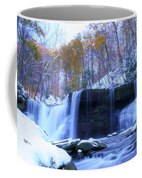  Coffee Mug featuring the photograph Great Falls by Brad Nellis