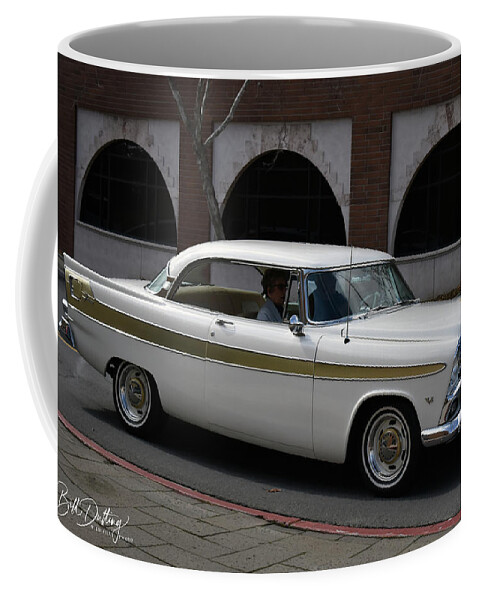 Plymouth Coffee Mug featuring the photograph 56 Plymouth Fury by Bill Dutting