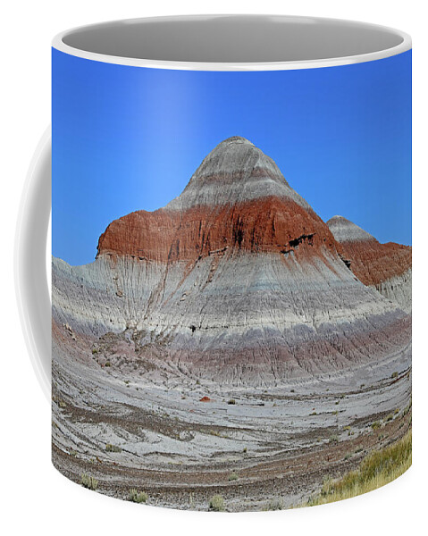 Petrified Forest Coffee Mug featuring the photograph Painted Desert - Petrified Forest National Park #3 by Richard Krebs
