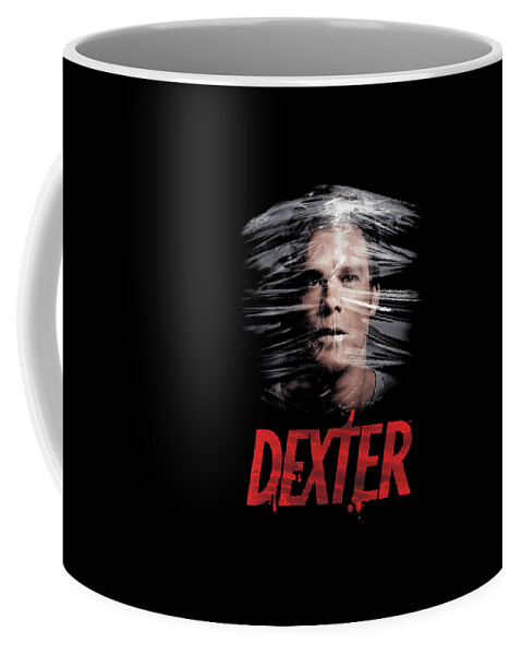 Dexter Coffee Mug featuring the digital art Dexter #7 by Sarah Mackellar