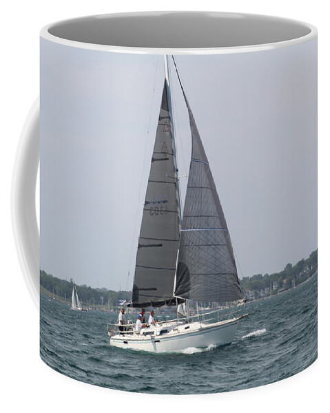 Coffee Mug featuring the photograph The race #78 by Jean Wolfrum