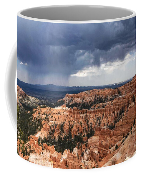 Bryce Canyon Coffee Mug featuring the digital art Bryce Canyon #9 by Tammy Keyes