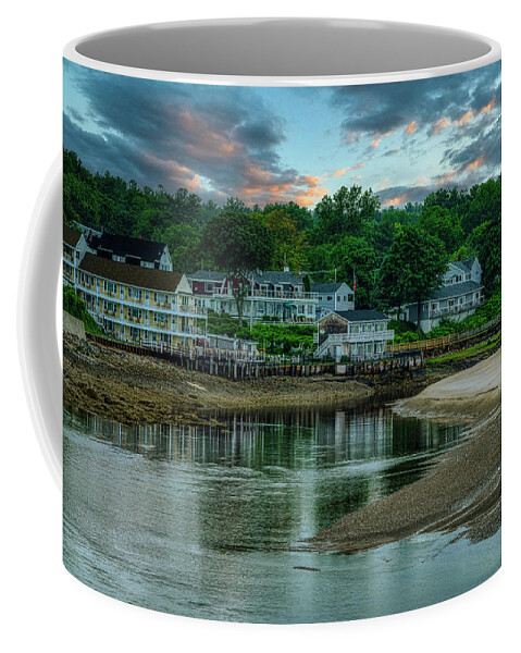 Ogunquit Coffee Mug featuring the photograph A Beautiful Evening in Ogunquit by Penny Polakoff