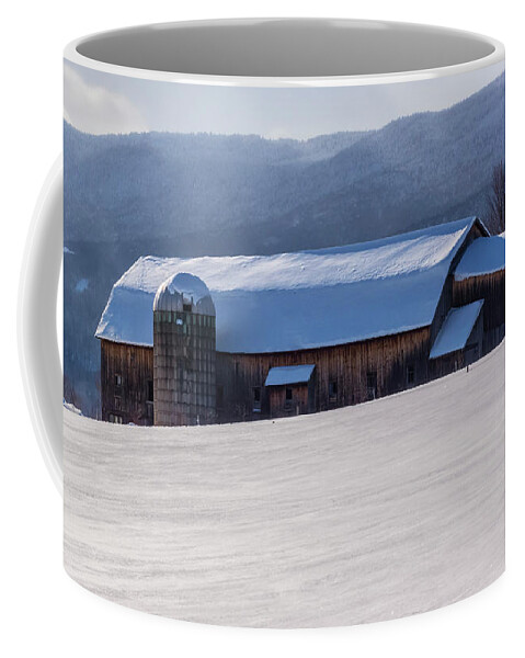 New England Coffee Mug featuring the photograph A fine day in Waitsfield Vermont by Scenic Vermont Photography