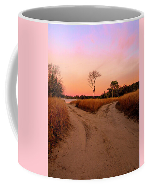 Stafford Forge Coffee Mug featuring the photograph A Fork In The Road by Kristia Adams