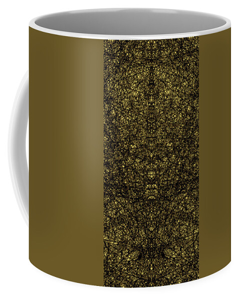 Entity Coffee Mug featuring the digital art E2 by Primary Design Co