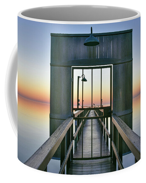 Aransas Coffee Mug featuring the photograph A Good Beginning by Christopher Rice