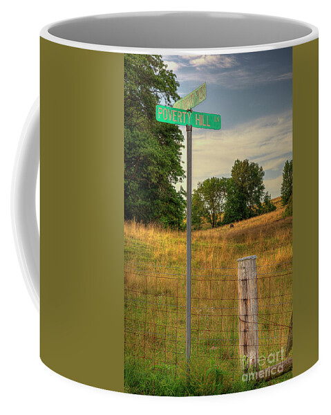 Travel Coffee Mug featuring the photograph A Lone Cow by Larry Braun