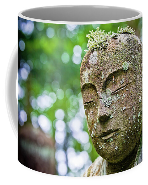 Nikko Coffee Mug featuring the photograph A mossi Scalp. Nikko. Japan by Lie Yim