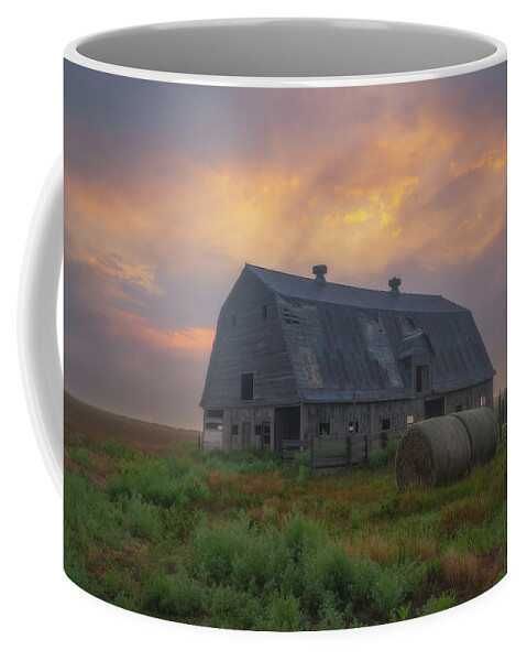 Kansas Coffee Mug featuring the photograph A New Day In Kansas by Darren White