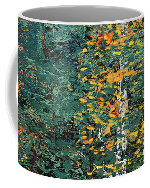 Landscape Coffee Mug featuring the painting A Quiet Place by Linda Bailey