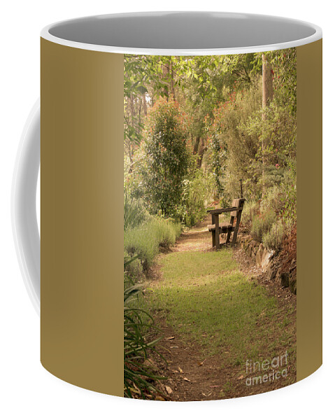 Holberry House Coffee Mug featuring the photograph A Quiet Spot by Elaine Teague