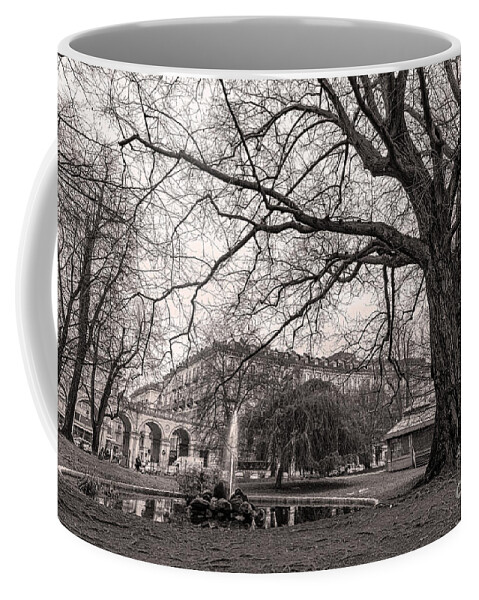 Bark Coffee Mug featuring the photograph A storm of branches by The P